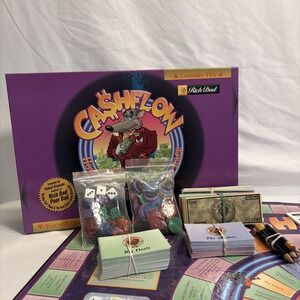 Cashflow Rich Dad Board Game Financial Literacy Robert Kiyosaki Investing 101